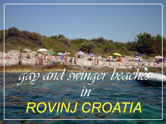 Gay and swinger beaches in Rovinj